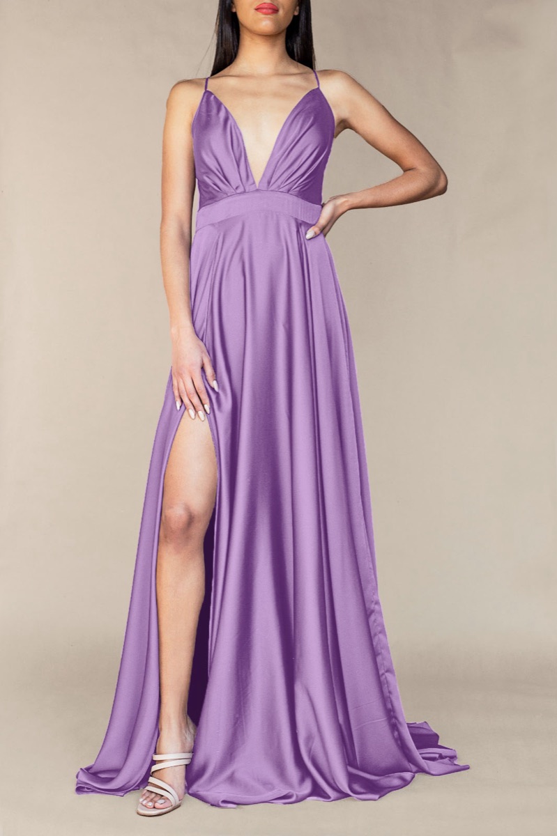 Diseño Nicole — vestido para dama de honor de D'honor