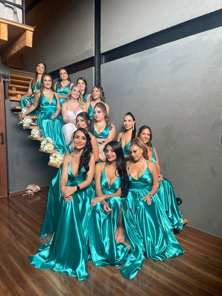 Ejemplo de vestidos en Verdes